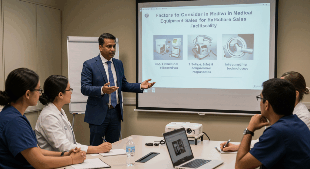 medical equipment sales