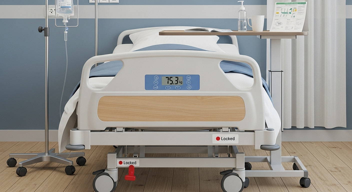 electric hospital bed
