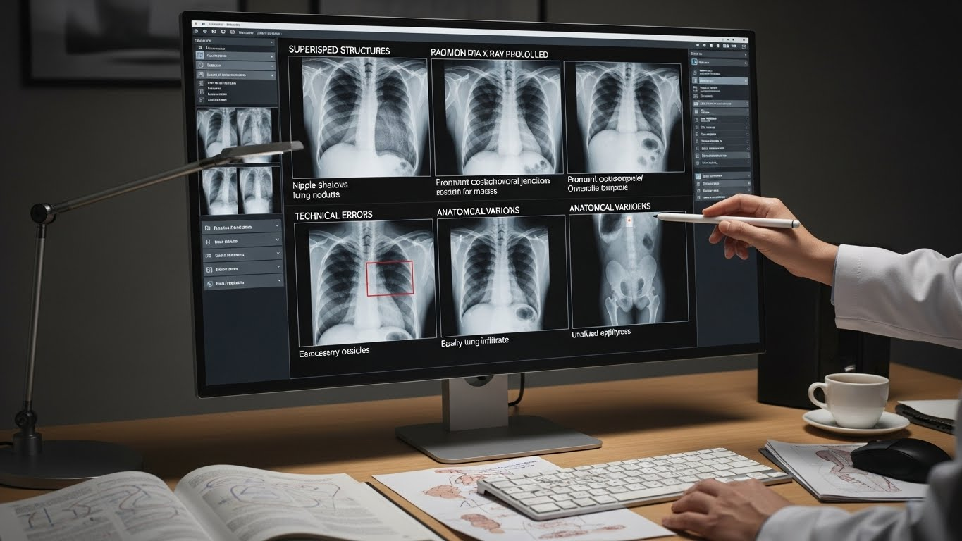 chest xray normal vs abnormal