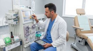 how does a dialysis machine work