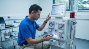 how does a dialysis machine work