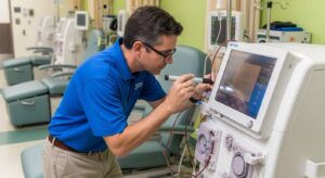 how does a dialysis machine work