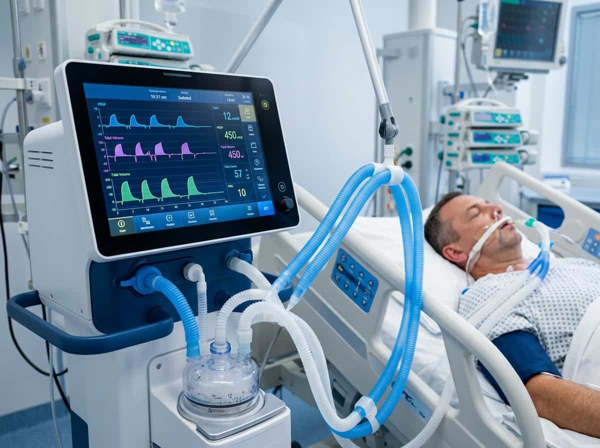 medical ventilator machine
