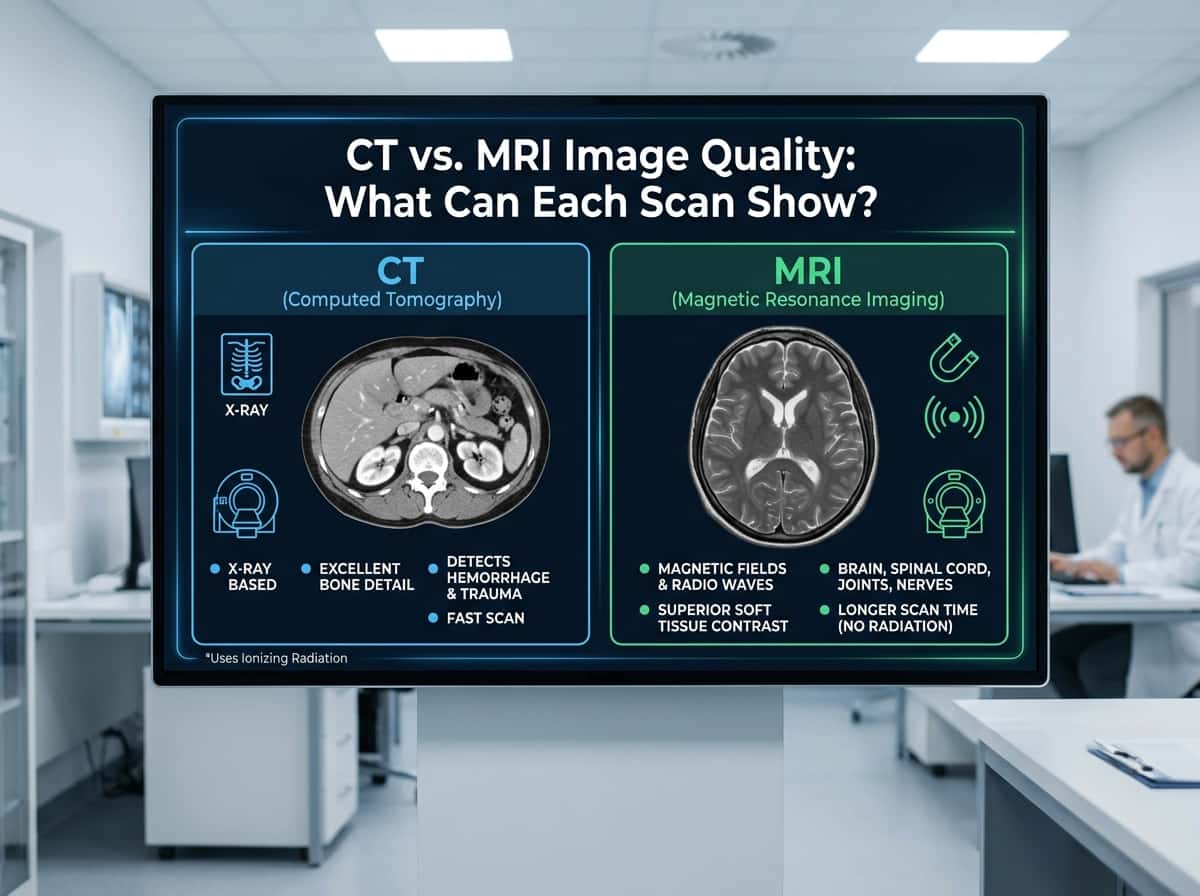 what's the difference between a ct scan and an mri