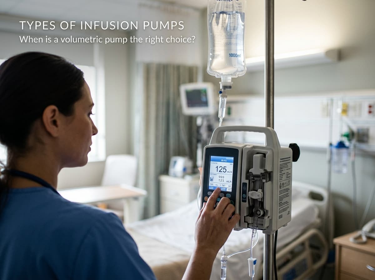 types of infusion pumps